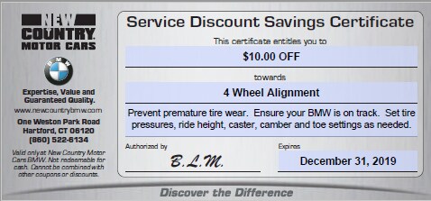 CT BMW Assistance Offers BMW Maintenance and Mend photograph relating to Bmw Coupons Printable identify CT BMW Services Deals BMW Maintenance and Mend